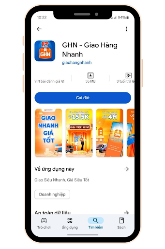 cách đăng ký app giao hàng nhanh