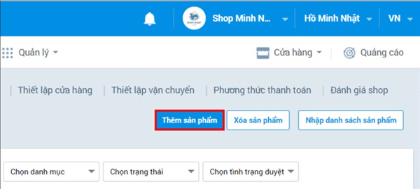 Đăng nhập vào tài khoản Zalo OA để tiến hành tạo danh mục và đăng sản phẩm.