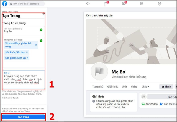 Cách tạo Fanpage Facebook bán hàng chuyên nghiệp cho shop