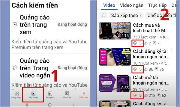 điều kiện kiếm tiền trên youtube