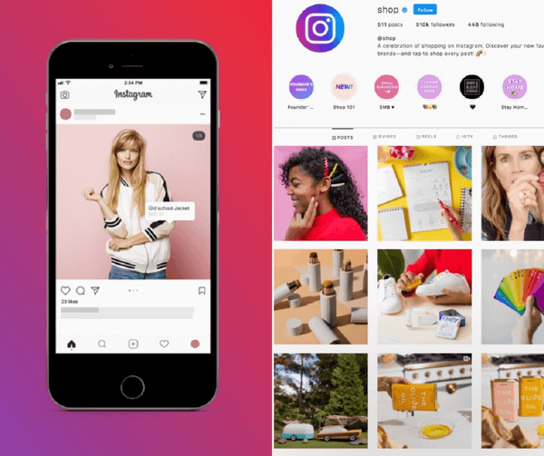 Instagram là ứng dụng bán hàng online đầy tiềm năng cho chủ shop kinh doanh các mặt hàng thời trang, mỹ phẩm, trang sức… hướng đến tệp khách hàng trẻ.