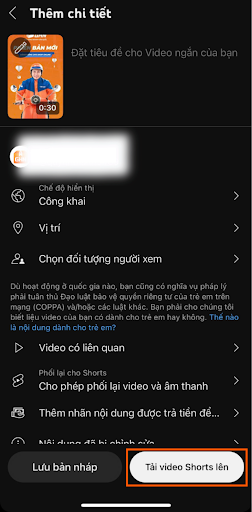 kiếm tiền từ short YouTube