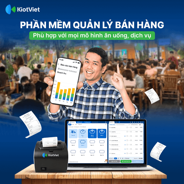 KiotViet - Phần mềm quản lý bán hàng phù hợp với tất cả ngành hàng “hot” nhất hiện nay.