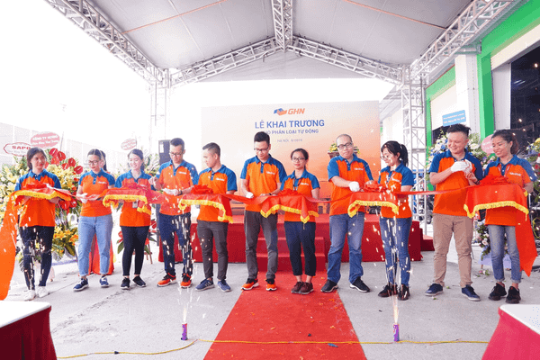 GHN ra mắt hệ thống phân loại hàng tự động 100% đầu tiên tại Việt Nam