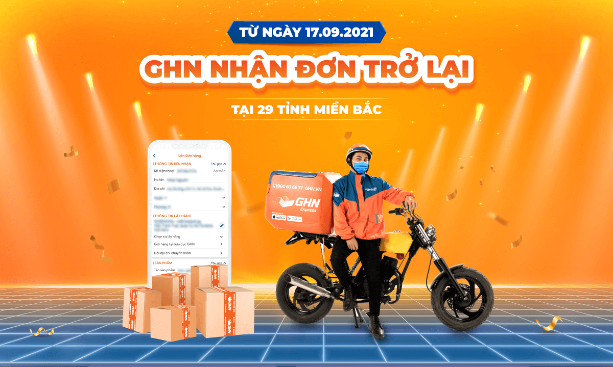 GHN nhận đơn trở lại