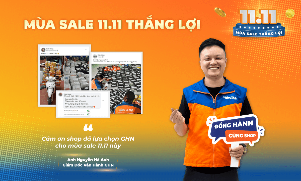 Mùa sale thắng lợi 11.11