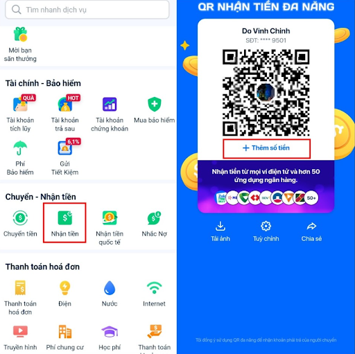 cách tạo mã qr ngân hàng