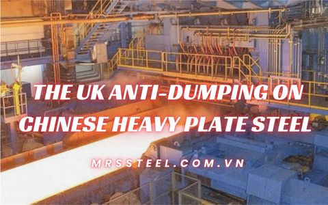 The UK government has agreed with the TRA's recommendation on heavy plate steel imports from China