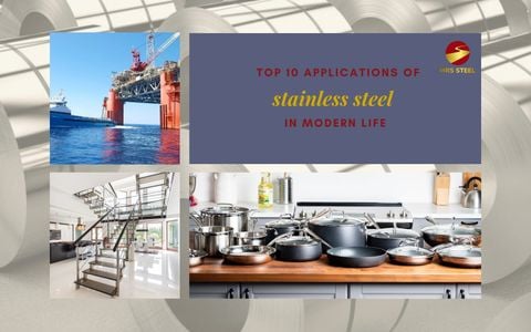 Top 10 applications of stainless steel in modern life