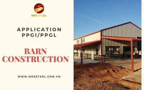 The application of PPGI in barn construction