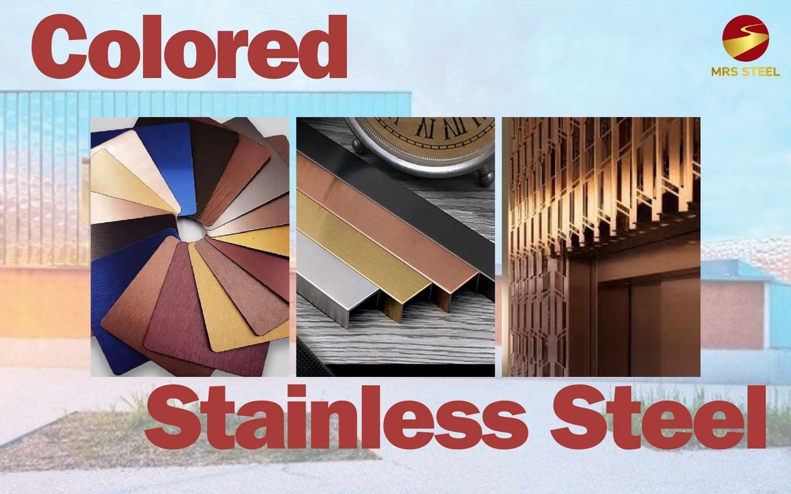 What is colored stainless steel