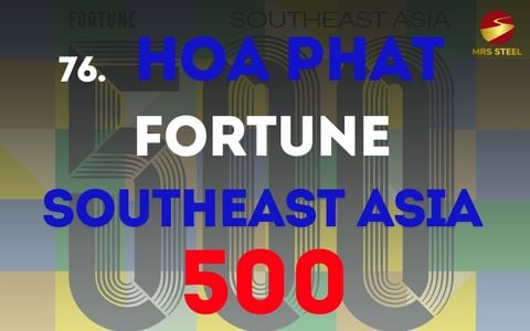 Hoa Phat leads the Vietnamese steel industry in Fortune Southeast Asia 100