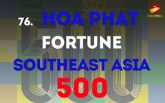 Hoa Phat leads the Vietnamese steel industry in Fortune Southeast Asia 100