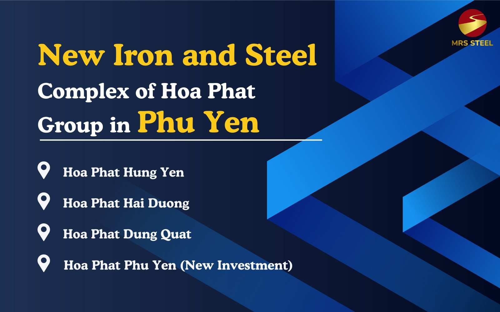 New Iron and Steel Complex of Hoa Phat Group in Phu Yen
