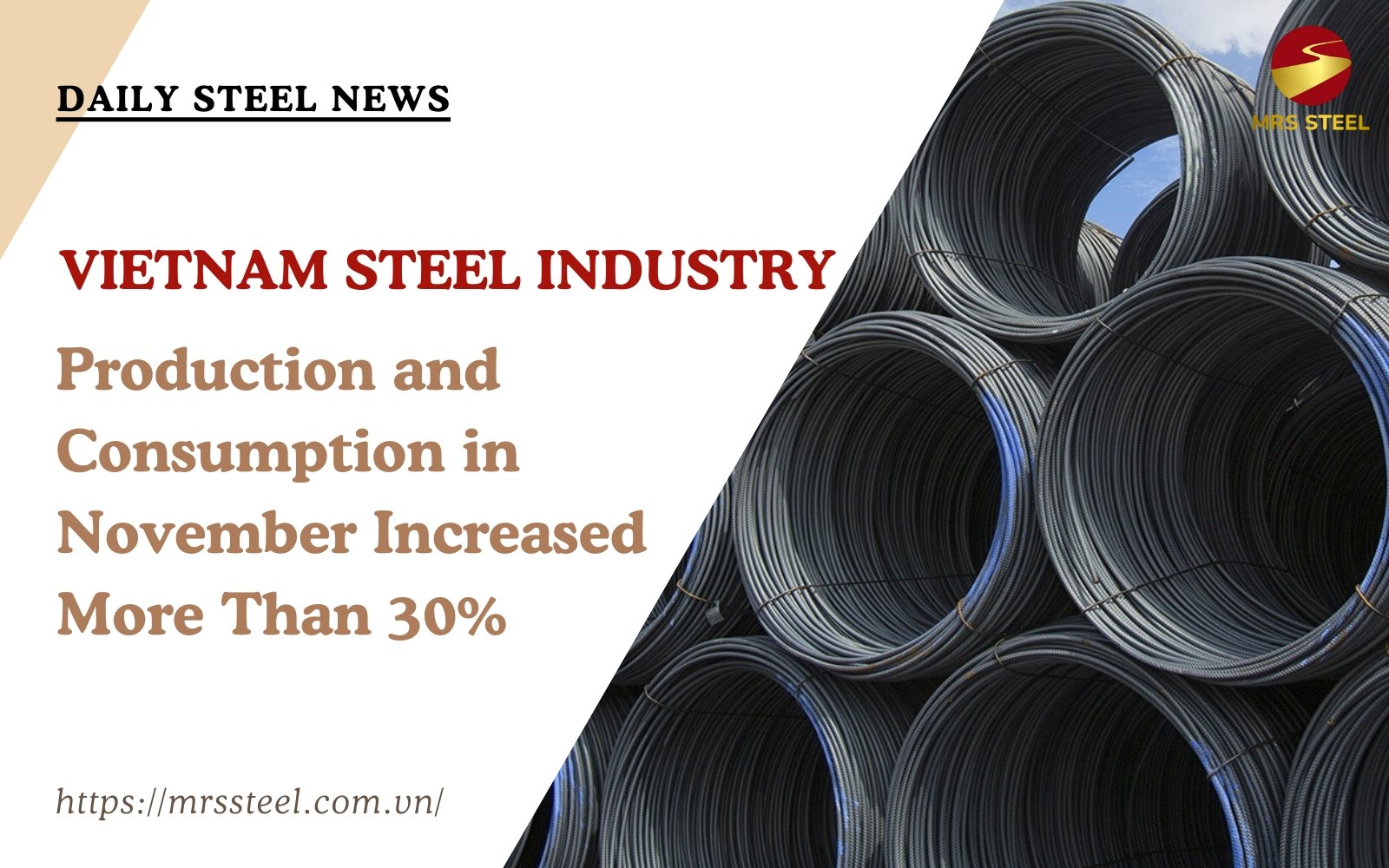 Steel Industry: Production and Consumption in November Increased More Than 30%