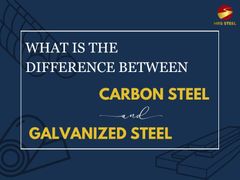 What is the difference between carbon steel vs galvanized steel?