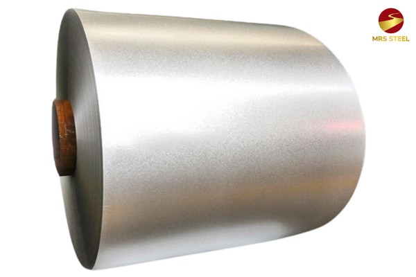 Galvanized steel coils have a shiny, smooth surface