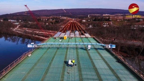 Rebar reinforced bridges, ensuring strength and stability for generations