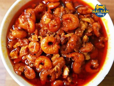 Đậm đà hương vị với món tôm khô rim chua cay mặn ngọt