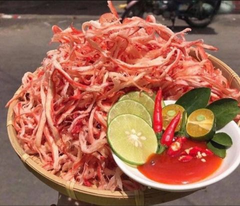 KHÔ MỰC HẤP NƯỚC DỪA