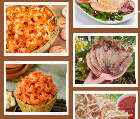 3 LOẠI HẢI SẢN KHÔ THÍCH HỢP LÀM QUÀ BIẾU