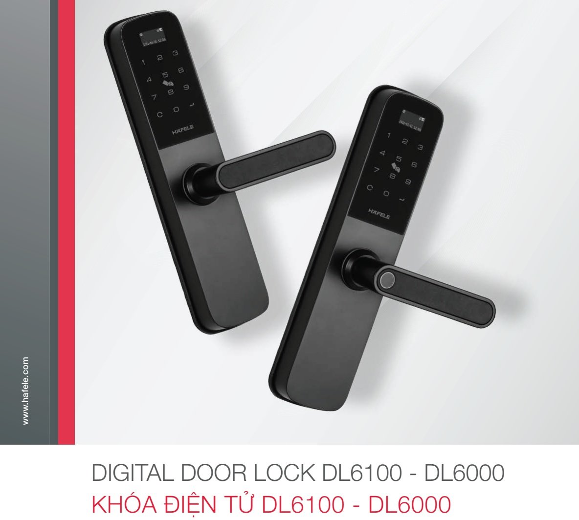 Giới Thiệu Khóa Điện Tử DL6000 Và DL6100 – Giải Pháp An Ninh Hiện Đại