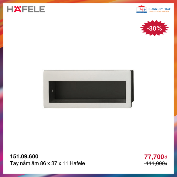 Tay nắm âm Hafele 151.09.600