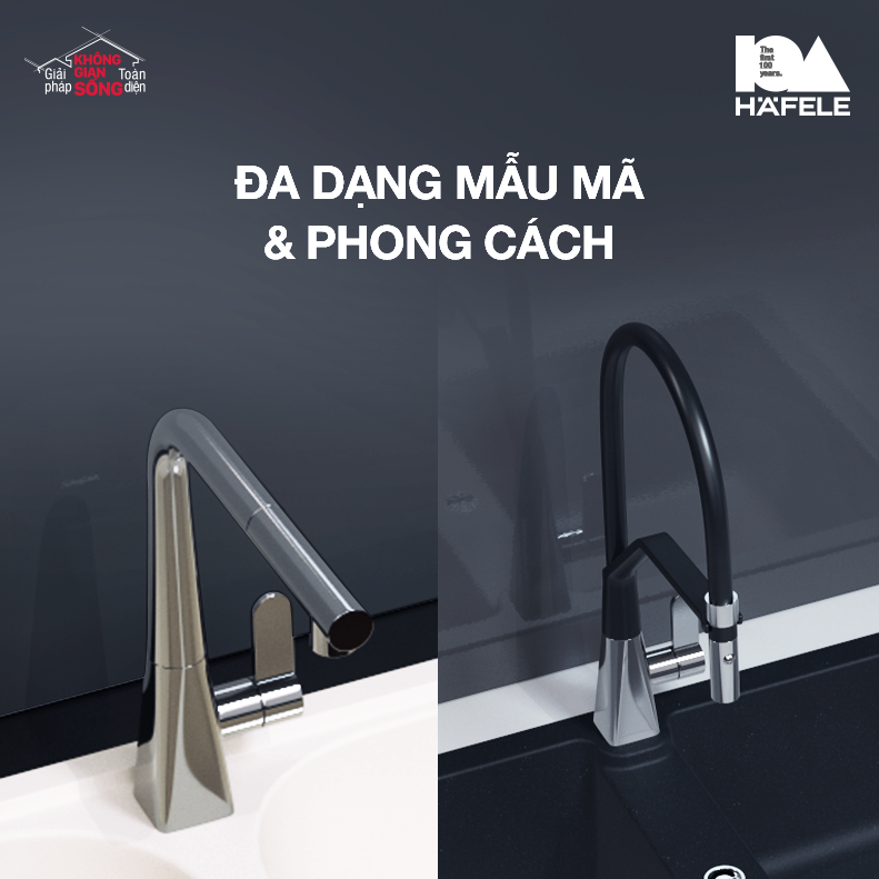 vòi rửa chén hafele