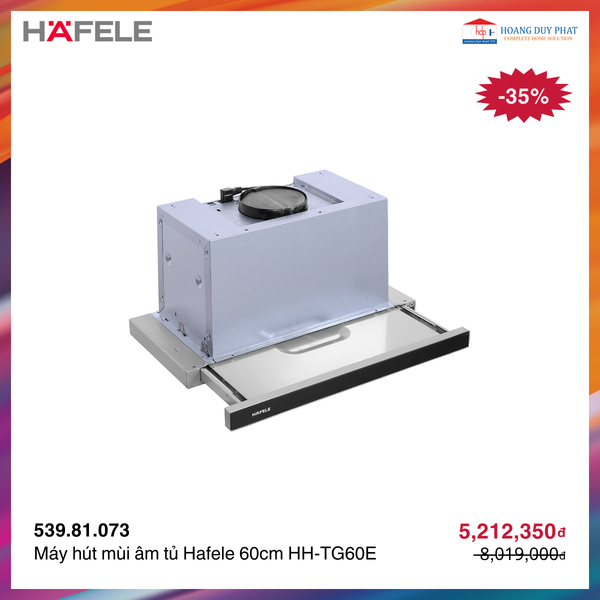 Máy hút mùi âm tủ Hafele 60cm HH-TG60E 539.81.073