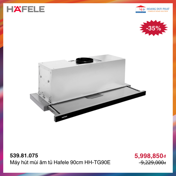 Máy hút mùi âm tủ Hafele 90cm HH-TG90E 539.81.075
