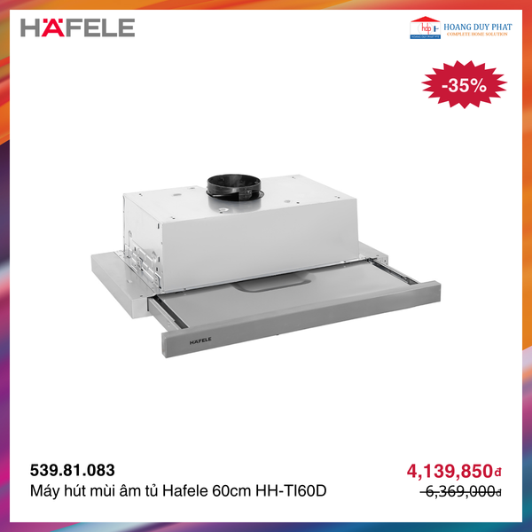 Máy hút mùi âm tủ Hafele 60cm HH-TI60D 539.81.083