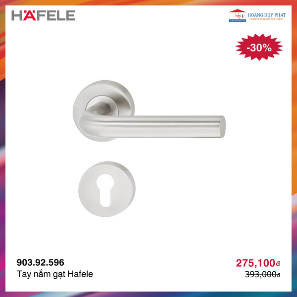 Tay nắm cửa Hafele 903.92.596