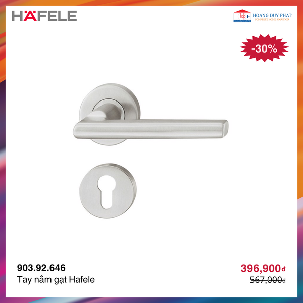 Tay nắm cửa Hafele 903.92.646