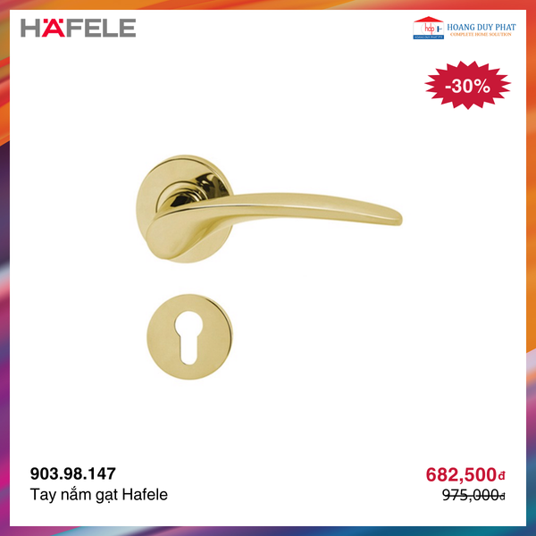 Tay nắm cửa Hafele 903.98.147