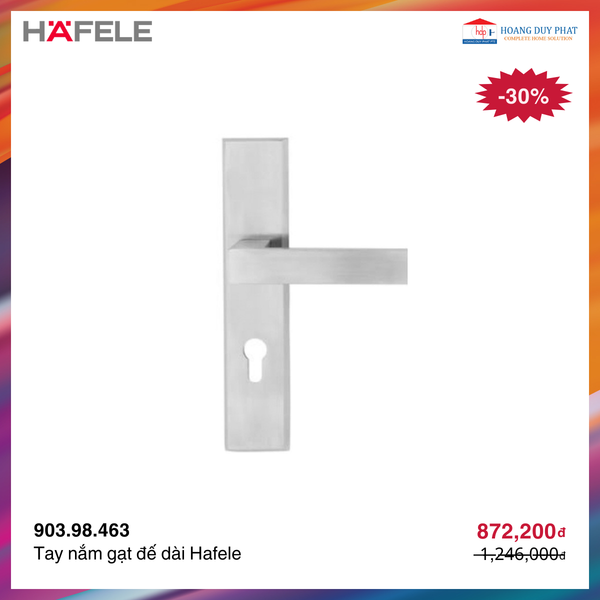 Tay nắm gạt đế dài Hafele 903.98.463