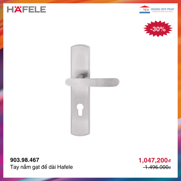 Tay nắm gạt đế dài Hafele 903.98.467
