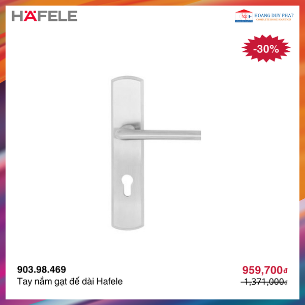 Tay nắm gạt đế dài Hafele 903.98.469