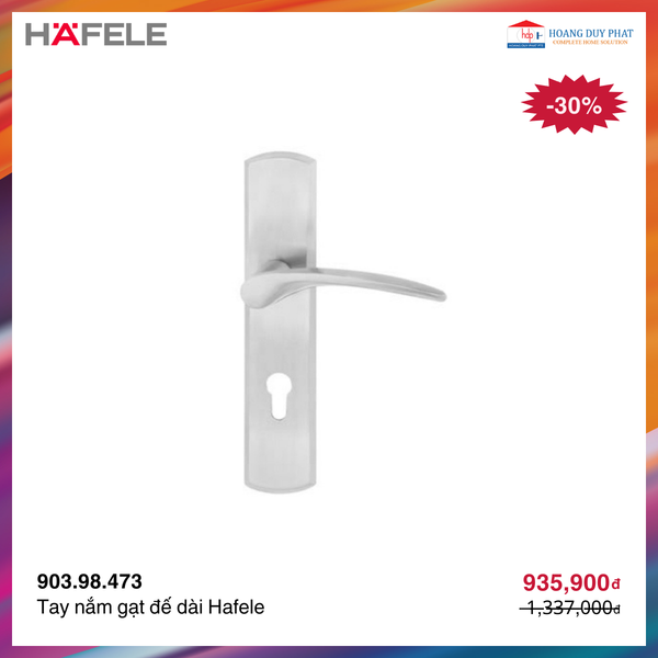 Tay nắm gạt đế dài Hafele 903.98.473