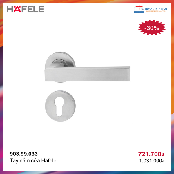 Tay nắm cửa Hafele 903.99.033