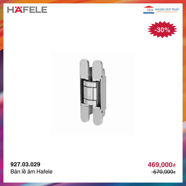 Bản lề âm Hafele 927.03.029