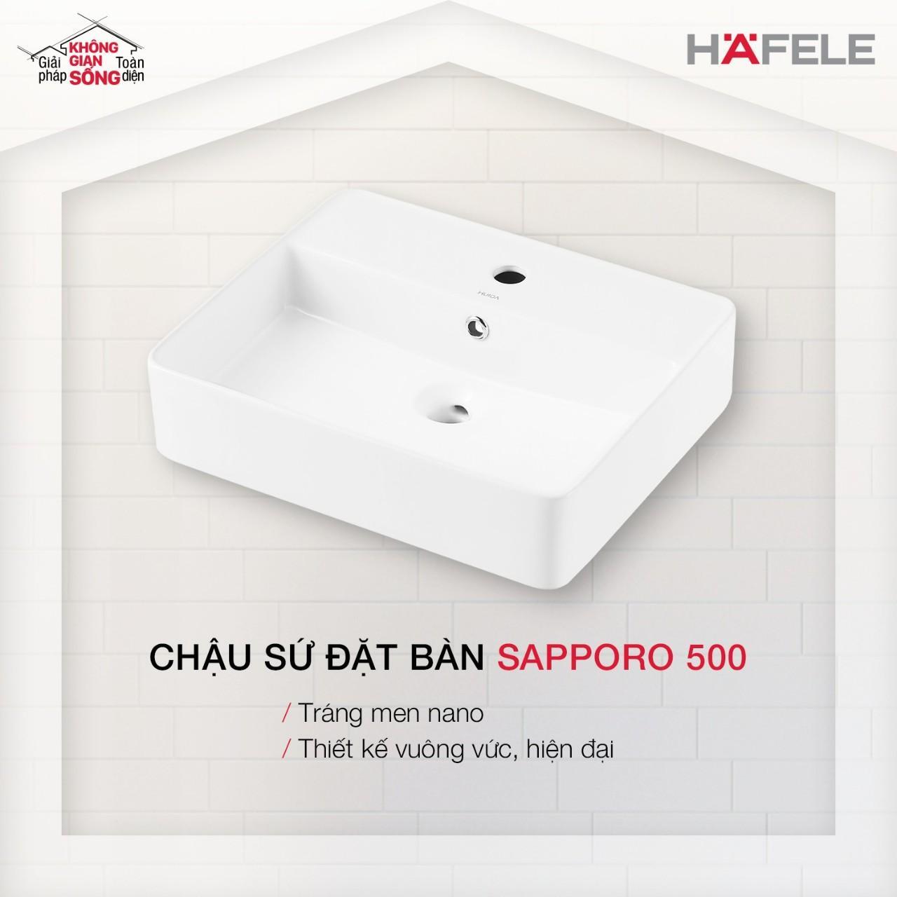 Chậu sứ đặt bàn được thiết kế hiện đại