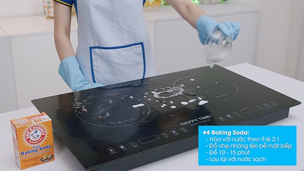 Sử dụng Baking Soda để loại bỏ vết bẩn cứng đầu