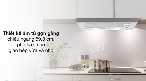 Máy hút mùi âm tủ Hafele 60cm HH-TI60D 539.81.083