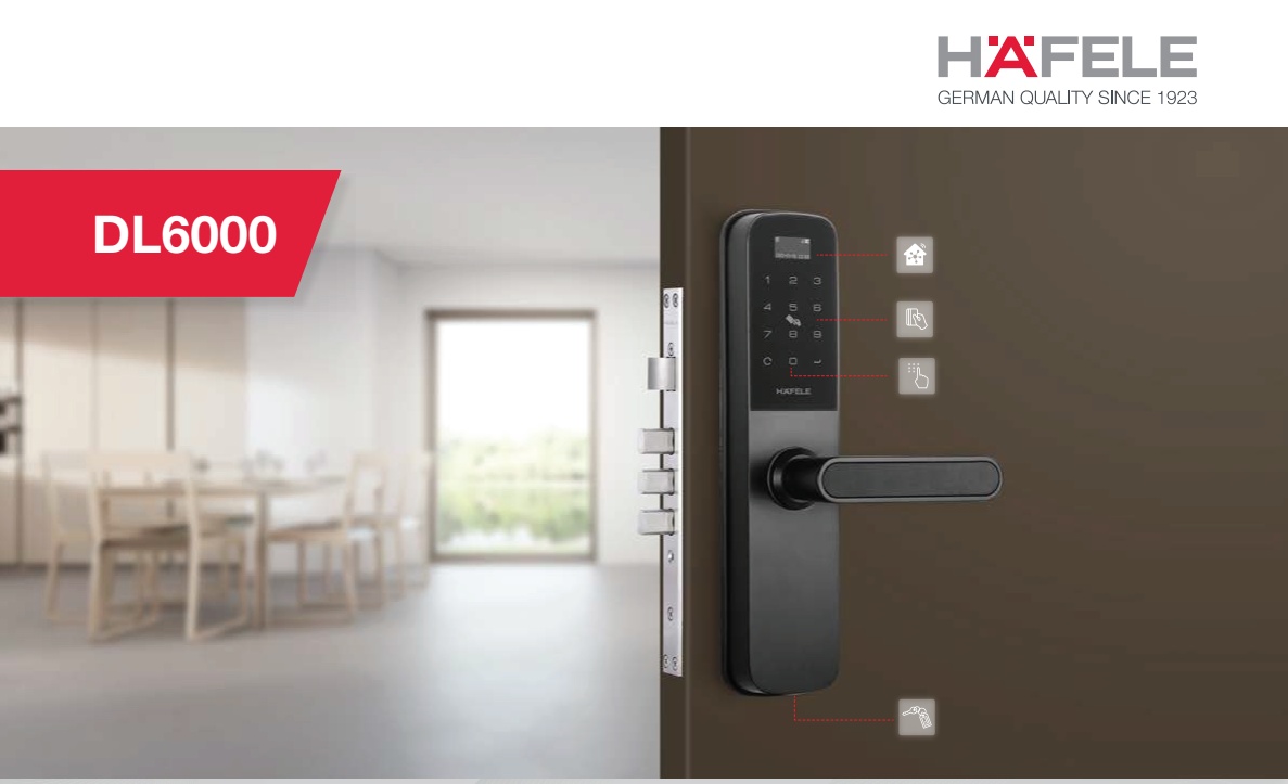 khoá điện tử hafele dl6000