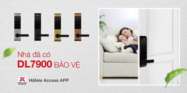 khoá điện tử DL7900 có nhiều màu sắc để lựa chọn