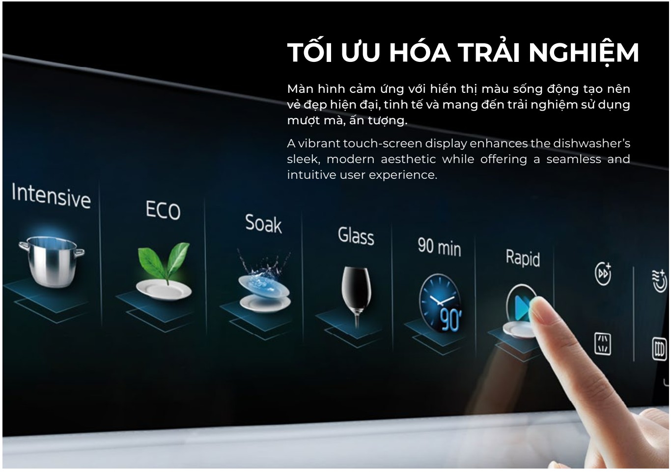 công nghệ mới của Máy rửa chén độc lập Hafele HDW-F6072B 535.29.700