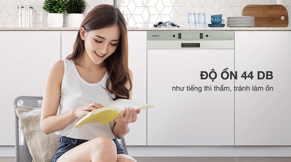 Máy rửa chén âm bán phần Hafele HDW-HI60C 533.23.120