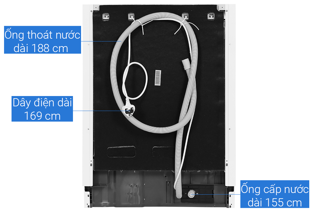 Máy rửa chén âm bán phần Häfele HDW-HI60B 533.23.210 - hình thực tế 5