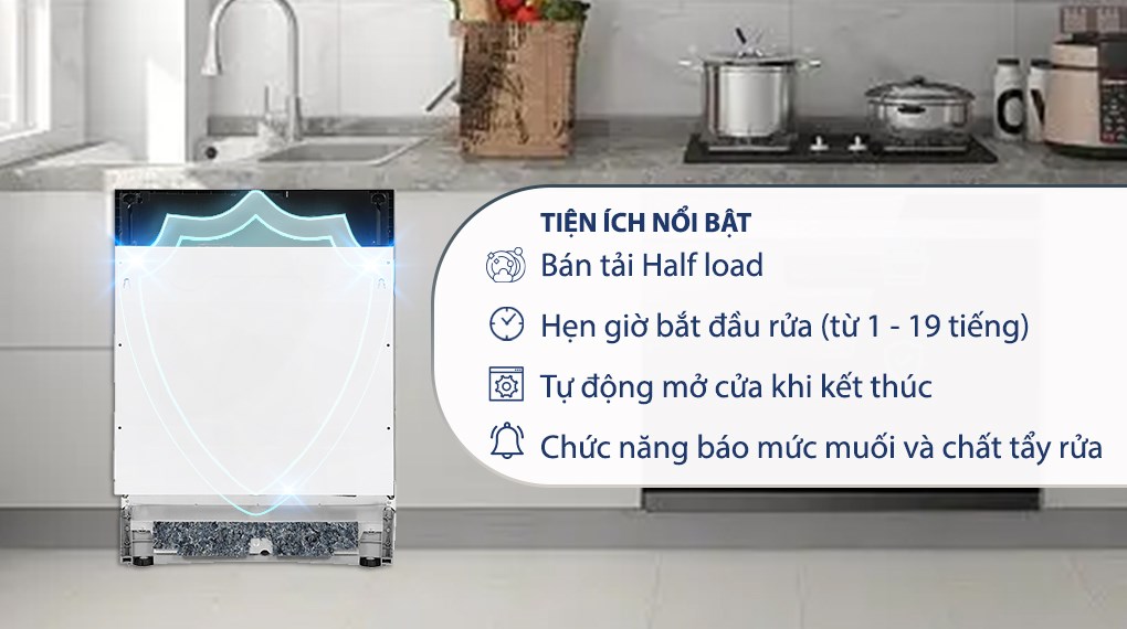 Máy rửa chén âm toàn phần Hafele HDW-FI60D 533.23.320