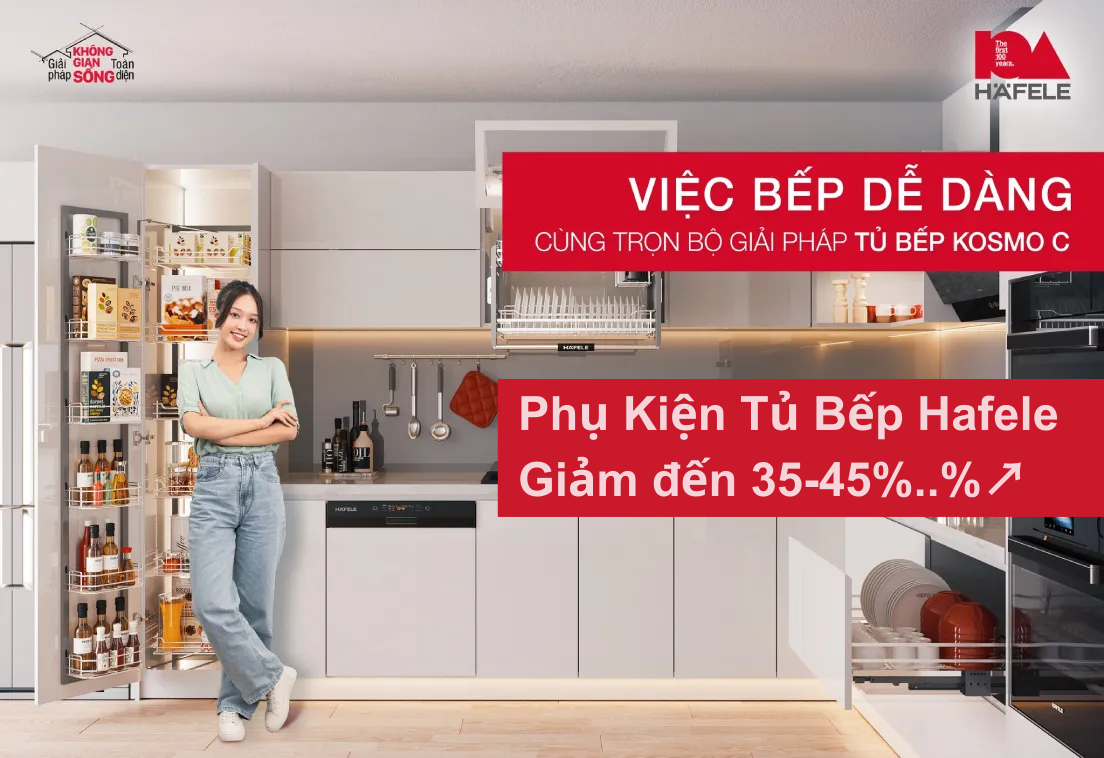 khuyến mãi phụ kiện tủ bếp